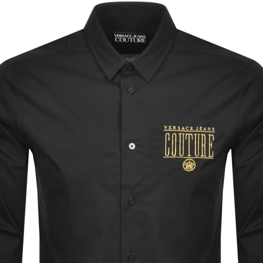 Alternative Image for ProductVersace Jeans Couture Long Sleeved Shirt Black2